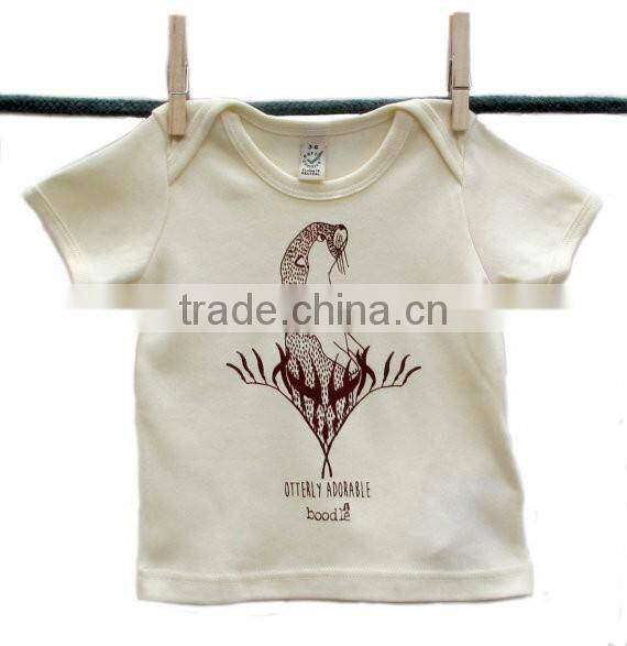 2017 New arrival latest Custom OEM wholesale kids baby children's boutique clothing printed short sleeve cotton Cheap t shirt