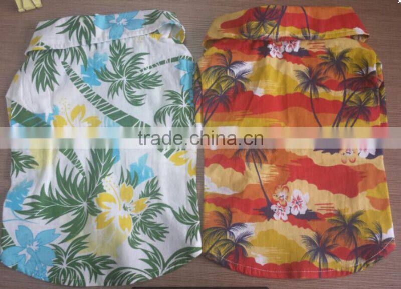 Hawaiian shirt for dog 002