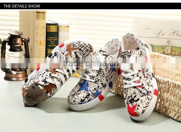 New style comfortable mens breathable canvas shoes wholesale