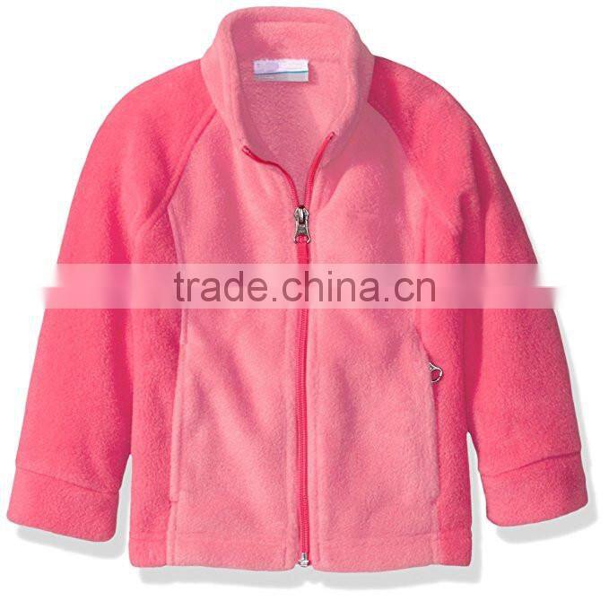 Kids Autumn Hoodies Custom Logo Children Warm Coat Cheap Price Girls Fleece Jacket Wholesale