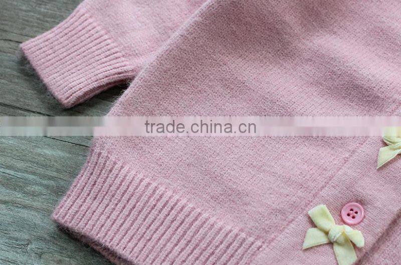 Hot Sale Baby Cardigan Knitting Pattern 100% Alpaca Children Cardigans