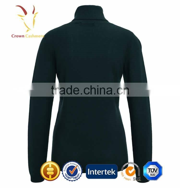 Women Winter Turtle Neck Long Sleeve Pullover Sweater