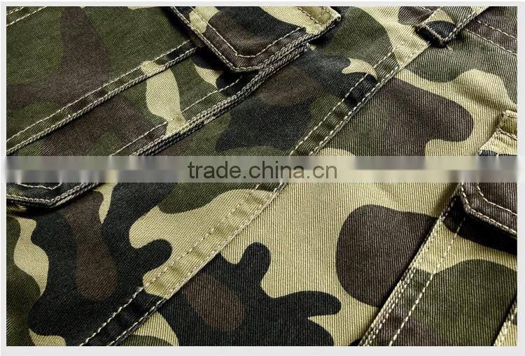 Mens Military Cargo Shorts 2016 Brand New Army Camouflage Shorts Men Cotton Loose Work Casual Short Pants Plus Size No Belt