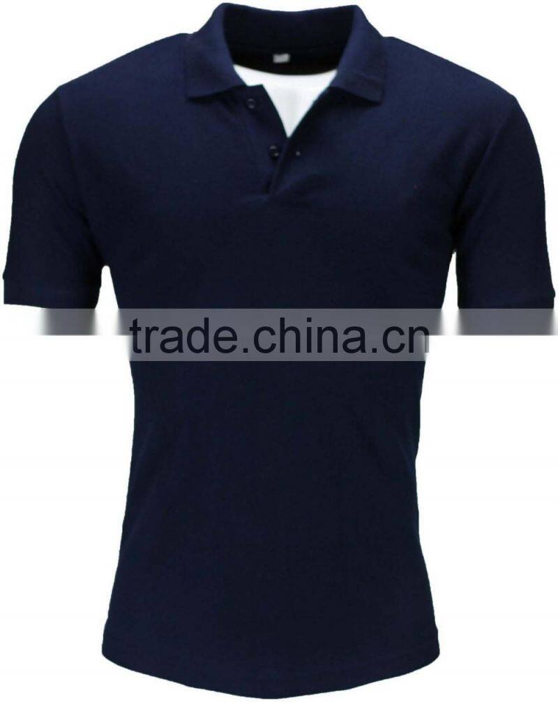 Promotional high quality china manufacture custom blank pique fabric mens polo shirts sports gym wear various colors polo design