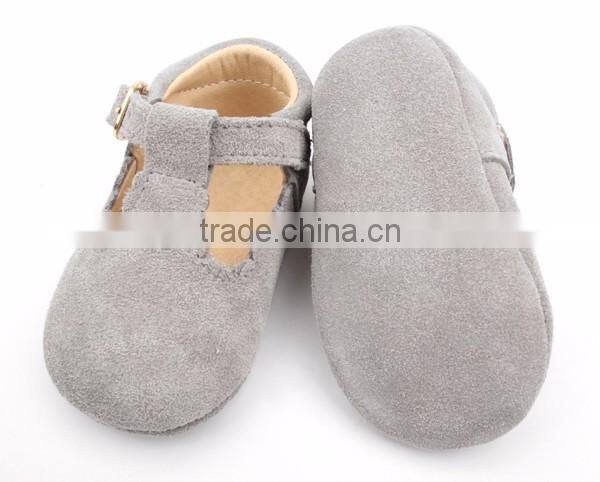 baby T- bar shoes 2017 usa market popular pure leather baby shoes