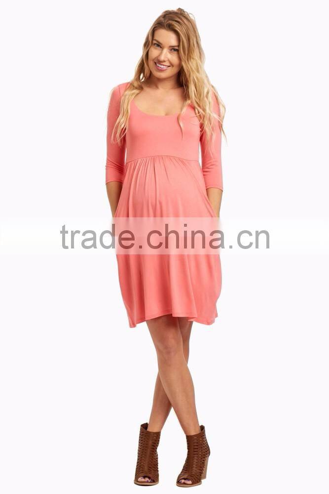 New arrival fashion long sleeve maternity wear women clothing 2016