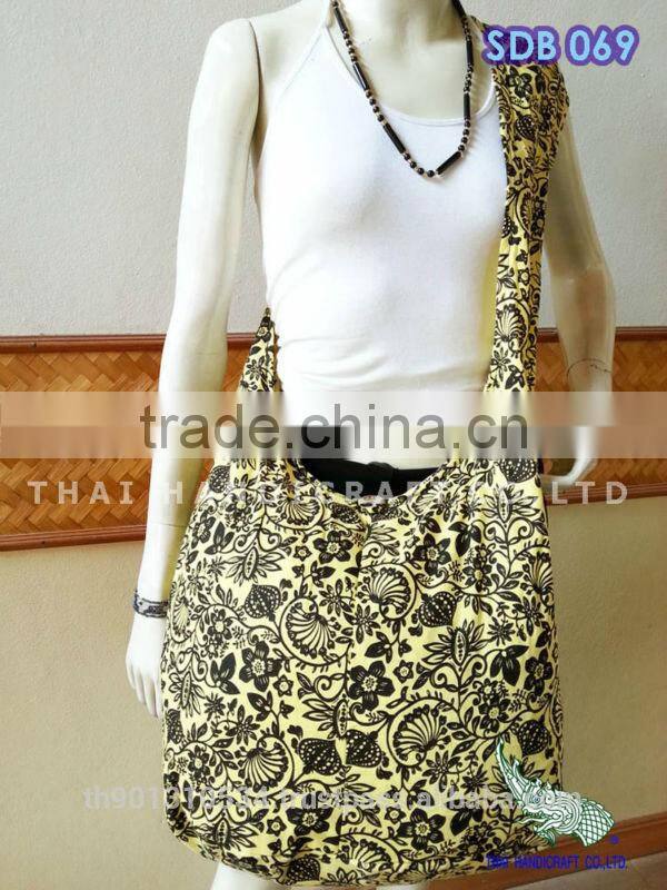 Thai Cotton Shoulder Hippie Boho Hobo Sling Crossbody