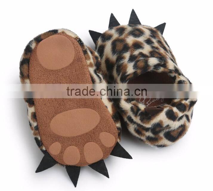 Cute paw design warm shoes for baby, little paw baby shoes