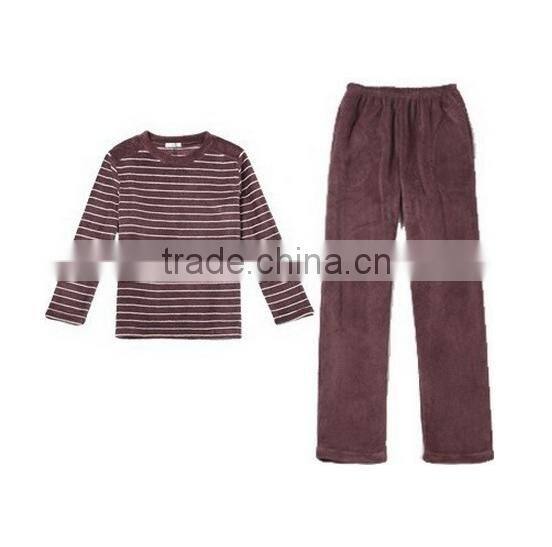 stripe Autumn printing Pajamas ,long sleeve Pajamas