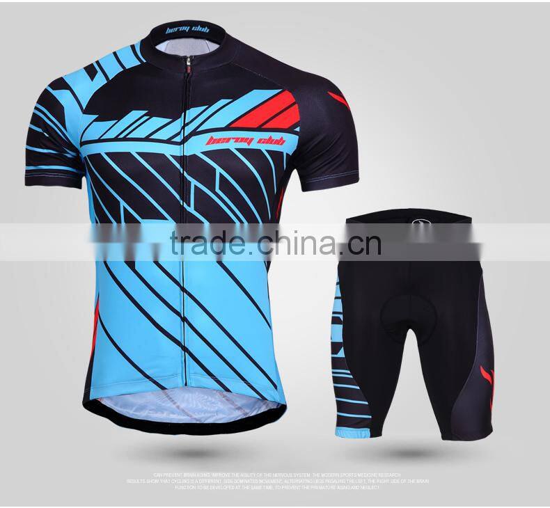 BEROY Dri Fit Anti-UV MTB Cycling Jersey, Custom Bicycle Jersey Set