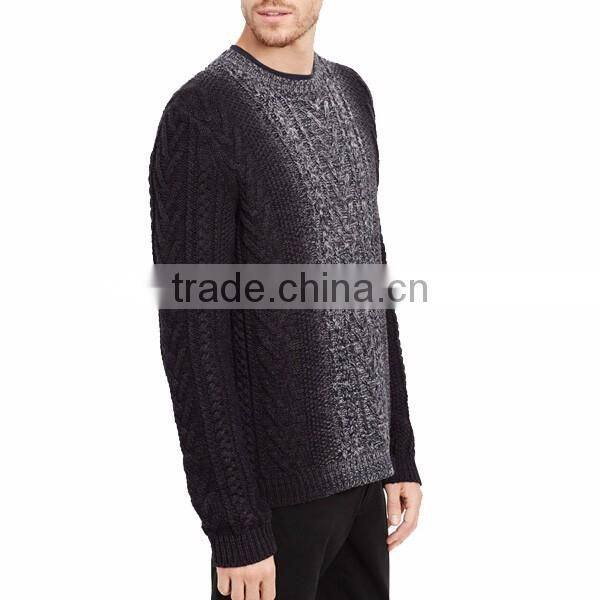 2015 fashion wool cheap men sweater men woolen sweater design