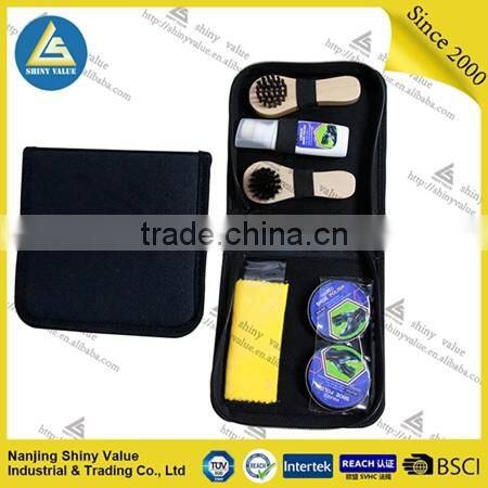 professional hotel seven-pieces shoe nursing kit bag