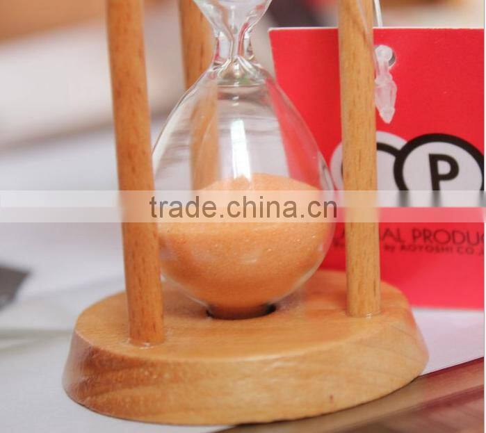 Wholesale fashion design with high quality 3 minutes hourglass ,sandglass