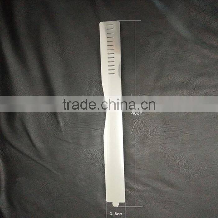 PET transparent plastic shirt band for shirt accessory