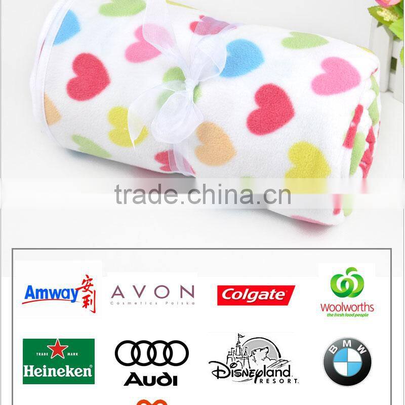 100% polyester micro fibre wholesale fleece blanket