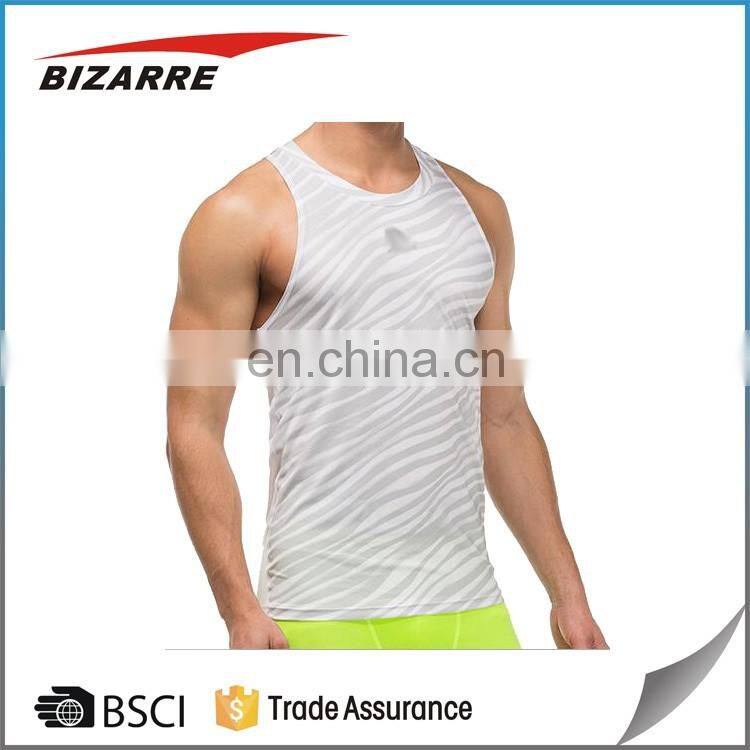 New Arrival Custom Print Burnout Tank Tops For Man Combed Cotton Gym Wear Trending Hot Products