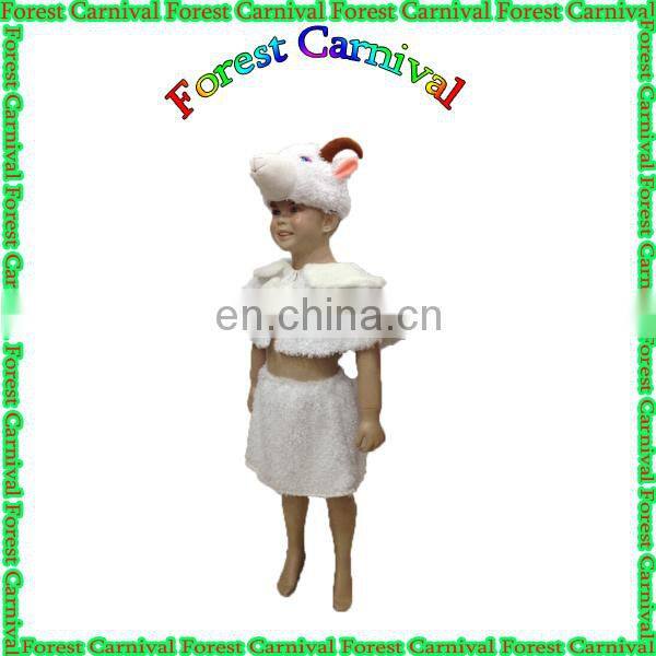 TZ8056-13 Popular Fancy White Sheep Mascot For Girls Manufacturer