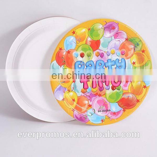 New Product Free Sample Food Paper Material/Animal Baby Show Hot Paper Plates