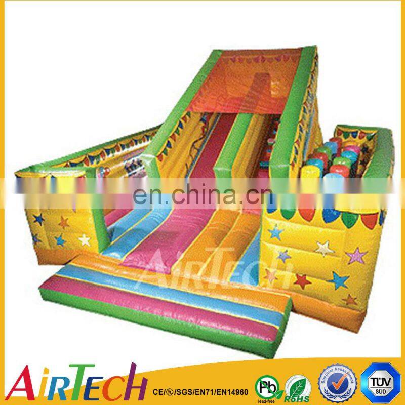 Colorful inflatable obstacle games