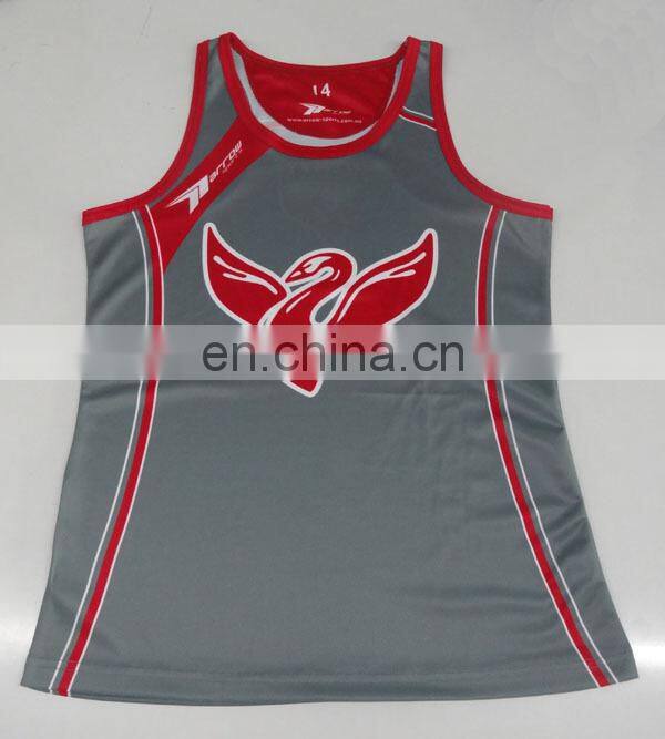 Gym singlets Any Logo Team running singlets , sublimated running singlets Oem service