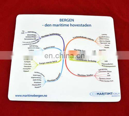 Custom design printed full color gaming mouse pad small amount