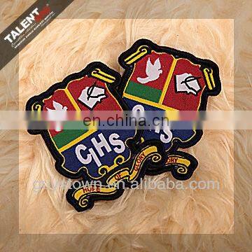 custom private clothing brand woven logo labels