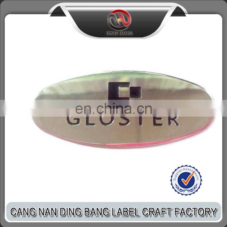 Aluminum Metal Name Label Tag Custom Logo Engraving