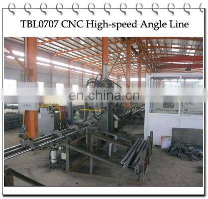 High-speed angle punching line