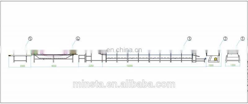 Commercial instant noodle vending machine/Stainless steel high efficiency instant noodle production line price