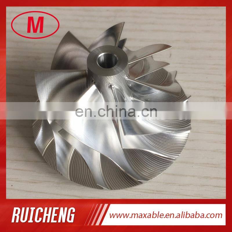 K26 5326-123-2209 54.64/71.00mm 7+7 blades Turbo Billet/milling/aluminum 2618 compressor wheel for 5326-970-7700/5326-970-7701