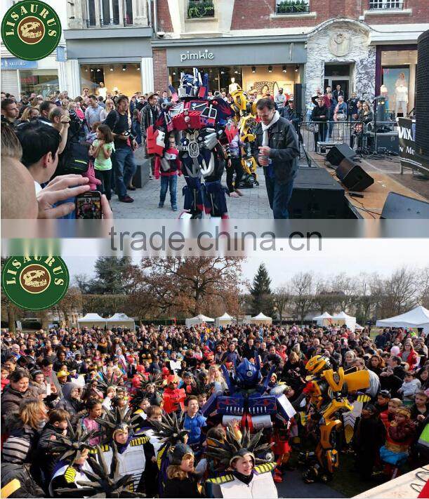 Lisaurus-Da junli hot sell Robot hero figure costume, Truck Automobile Robot