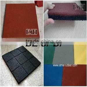 Rubber badminton flooring