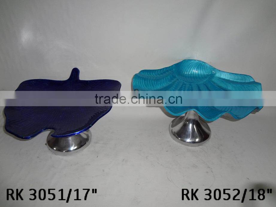 Aluminum Dry Fruit Bowl With Anamel Finish