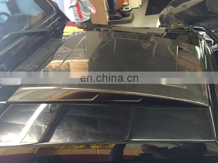 W463 hood scoop fit for MB G-CLASS W463 G500 G550 G55 G63 G65 upgrade into B style G800 carbon fiber hood cover
