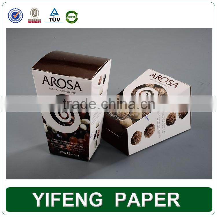 OEM Eco-Friendly custom printing 350gsm candy boxes wholesale in guangzhou factory