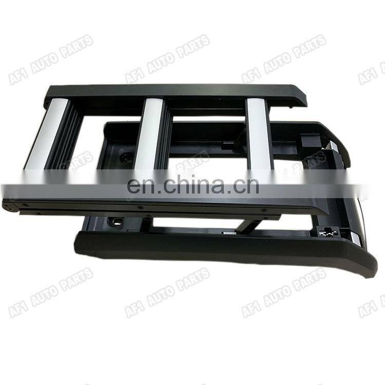 Black Side Roof Access Ladder For Defender 90 110 2020 2021 Tailgate