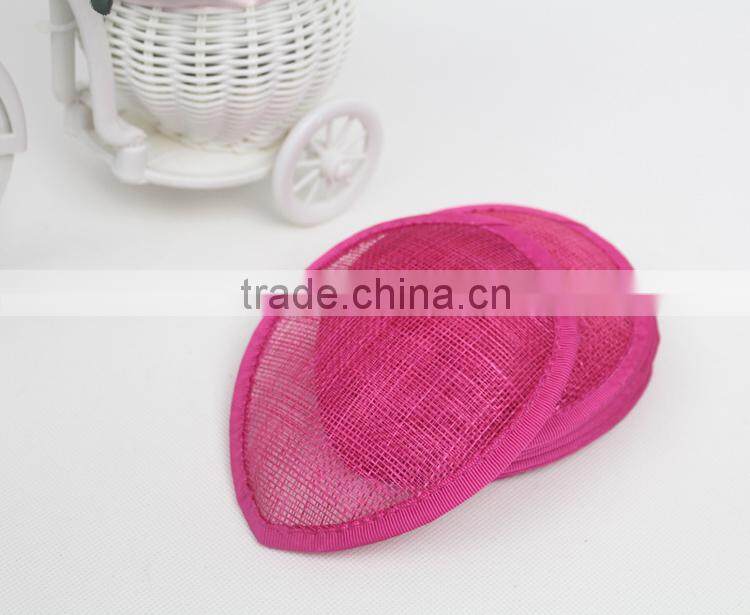 Wholesale Drop Shap Fascinator Sinamay Hat Base