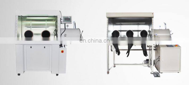 Moisture Less Than 1PPM Vacuum Glove Box Glove Box Multi-station Working Position