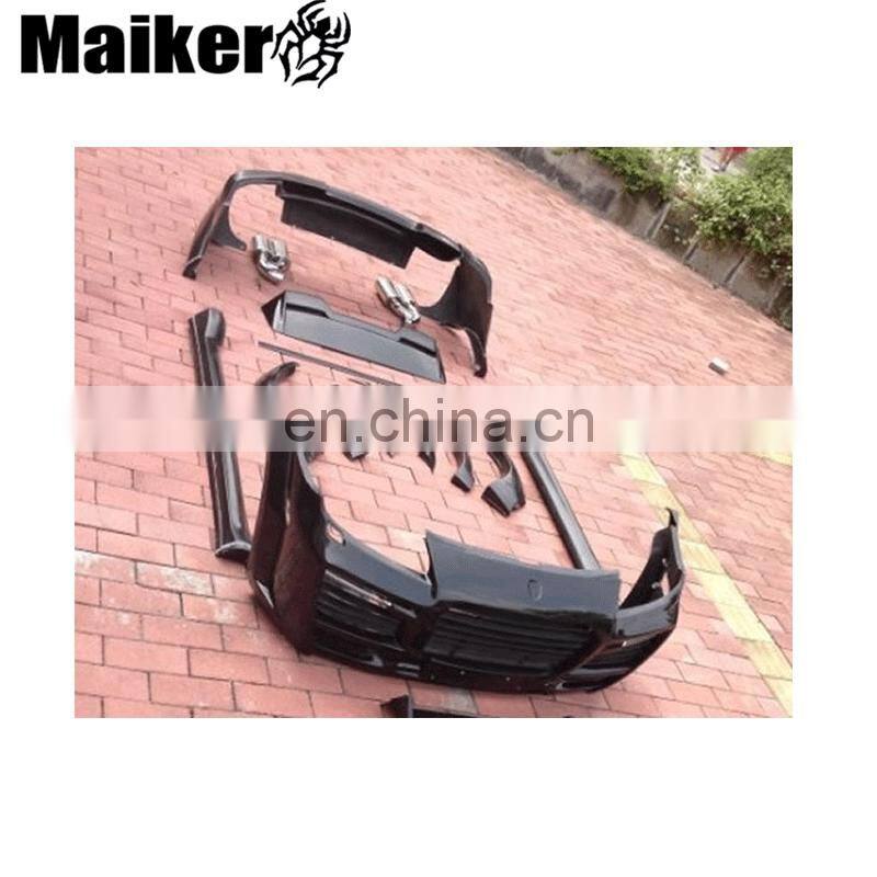 Body kits for Porsche Cayenne 08-10 Full sets accessories of Front & Rear bumper fender grill