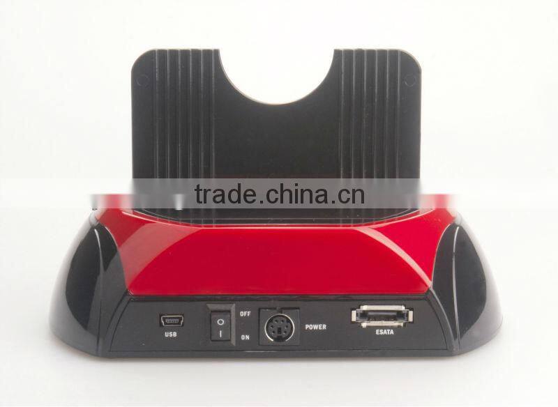 USB 3.0dual bay( IDE+ SATA) HDD Docking Station Dock with