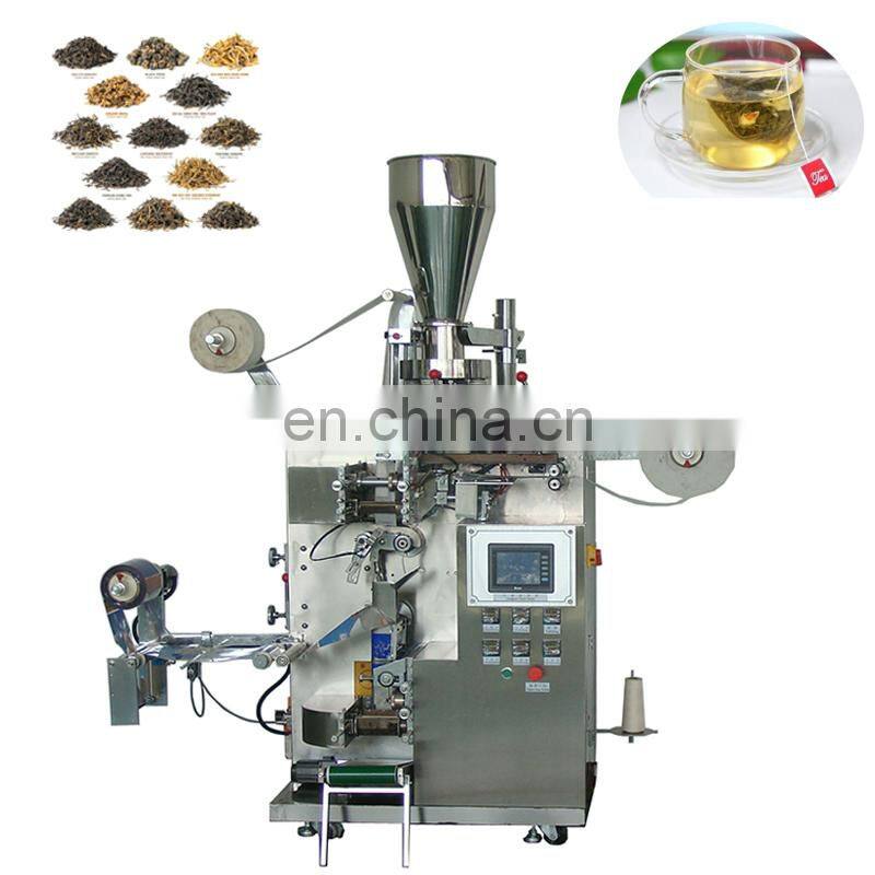 Automatic Filter Paper Small Sachets Tea Bag Pouch Packing Machine with Outer Envelop China Price