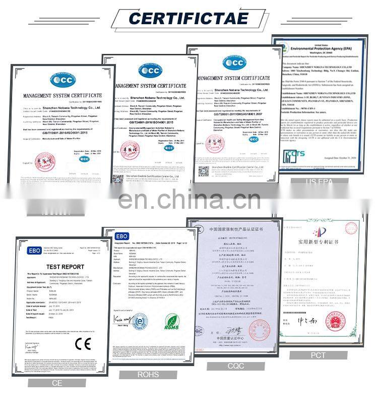 Nobana 5 Stages Under Sink Stainless Steel UF Water Filter For Home