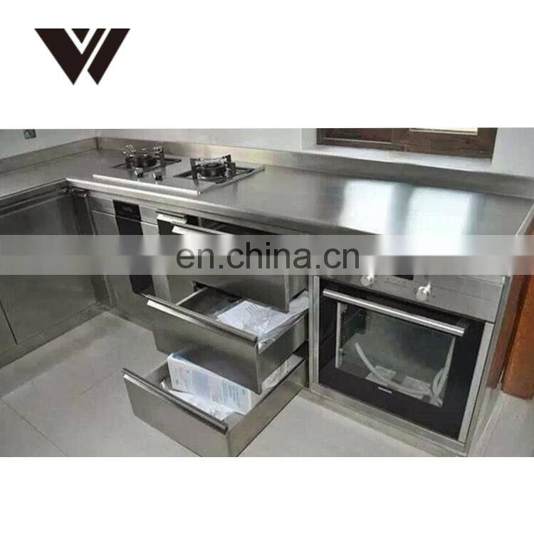 Weldon Custom Stainless Steel Commercial Kitchen Cabinets designs