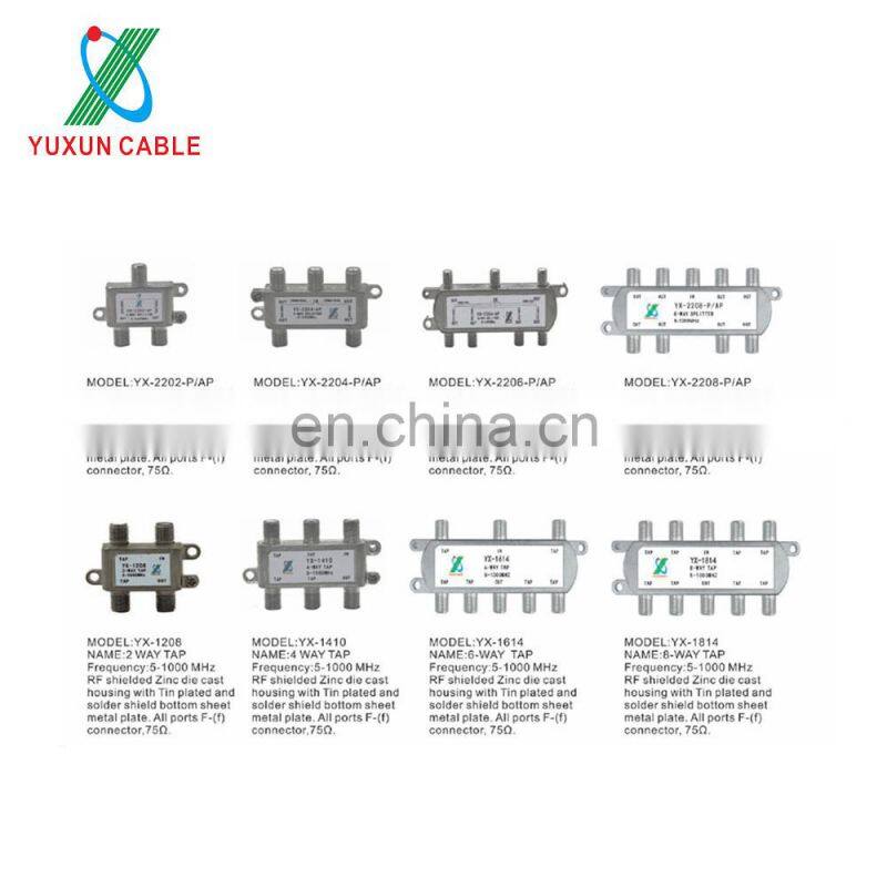 Indoor 2/4/6/8 Way CATV Splitter
