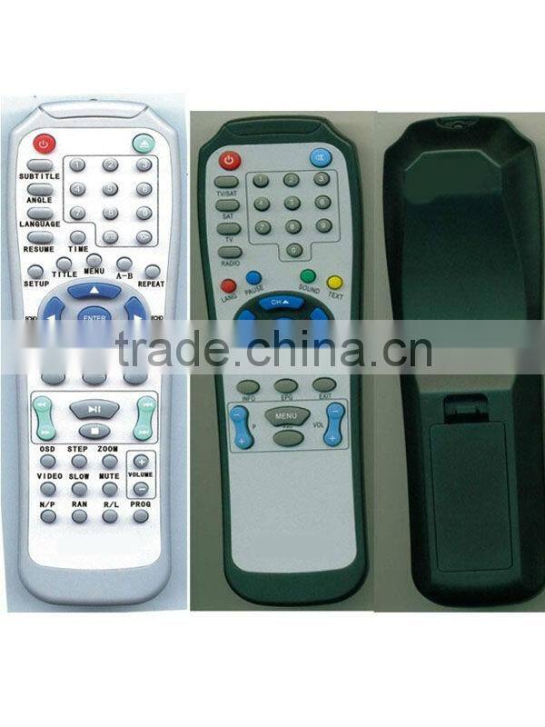 common model thin case IR TV remote control for Middle-East, EU, Africa, South America market
