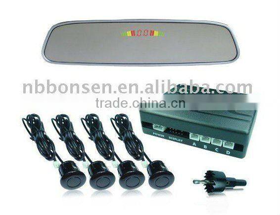 car parking sensor system with Video camera TFT display Nature Human Voice type