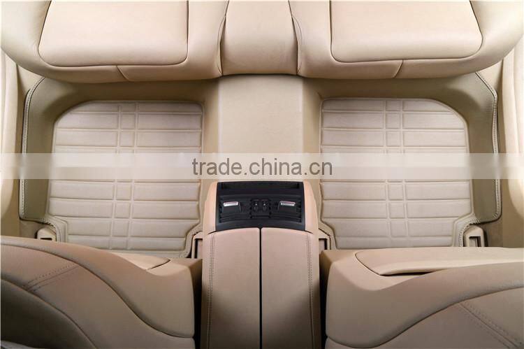 car leather PVC car mat 3D car mat for car carpet jz014