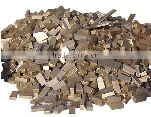 Diamond U Slots segments of saw blades