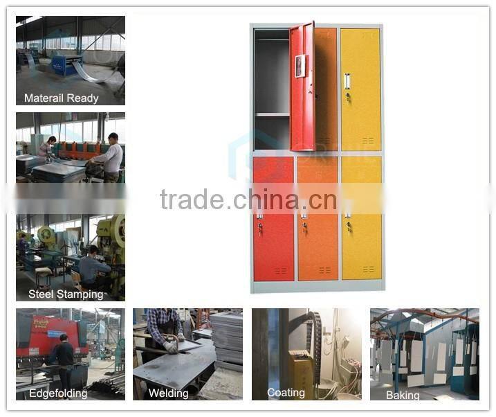 China Factory Wholesale Price Sports Anti-damp TypeSteel Storage Lockers For Public Place