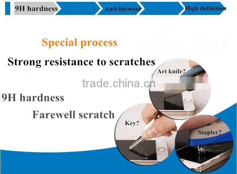 9H hardness tempered glass front screen protector for sony z5mini